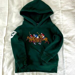 Polo Ralph Lauren toddler boys 4t hooded sweatshirt